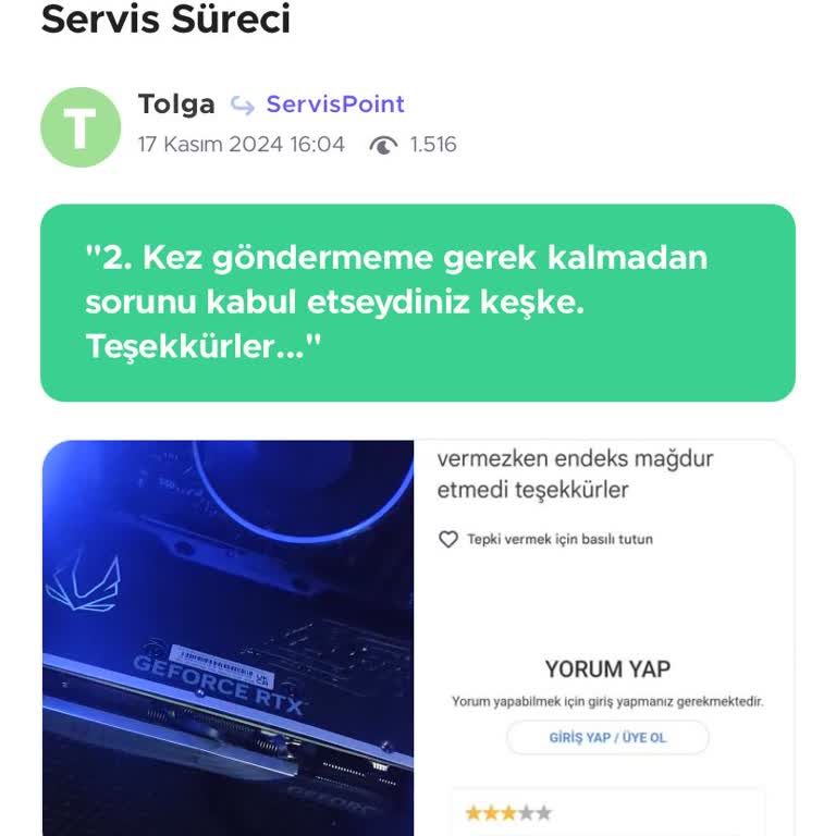 Ekran Kartı Sorununda Çifte Standart Ve Mağduriyet