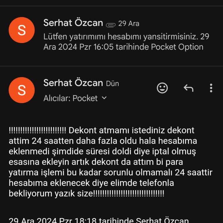 Pocket Option Deposit Not Credited – No Response from Support