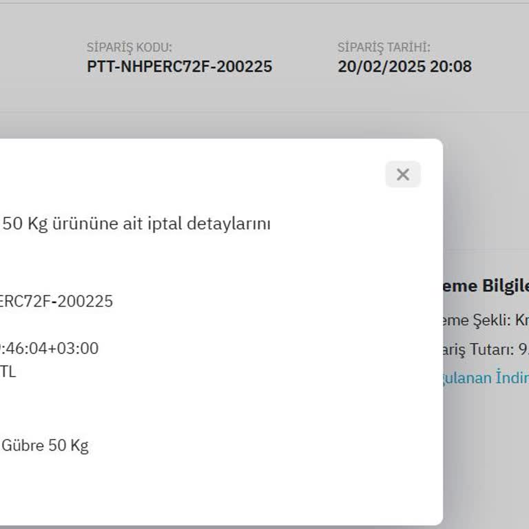 Ürün İptali Ve İade Sürecinde Mağduriyet