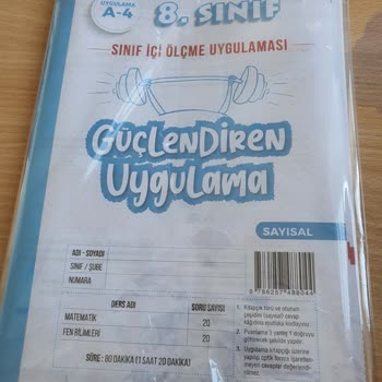 Matematik Deneme Sınavında Hatalı Soru Sorunu