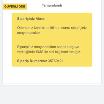Ürün Teslim Edilmedi İletişim Kesildi
