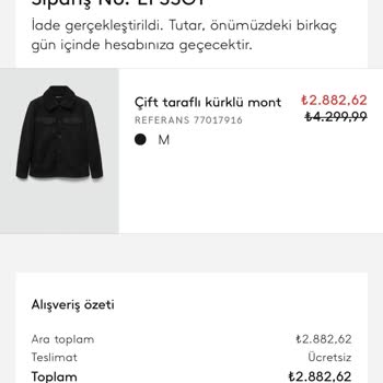 Mango'dan Geciken Sipariş Ve Kötü Müşteri Hizmeti