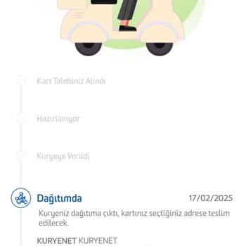 Kuryenet'in Adres Yetersizliği Nedeniyle Teslim Edilemeyen Fibabanka Kartı