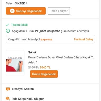 Yanlış Ürün Gönderimi Ve Trendyol'un Denetim Eksikliği