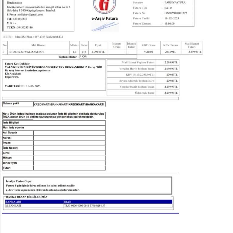 İade Sürecinde İletişim Sorunu