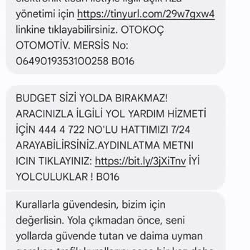 Budget (budget.com.tr) Araç Kiralama Yanlışlığı Ve Cezalar