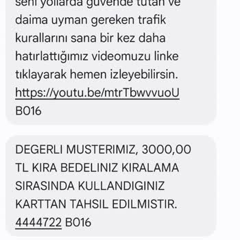 Budget (budget.com.tr) Araç Kiralama Yanlışlığı Ve Cezalar