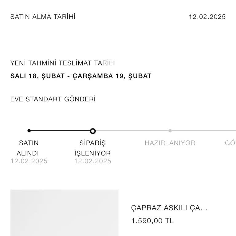 Zara'dan Sipariş Verip Ürün De Para Da Alamamak