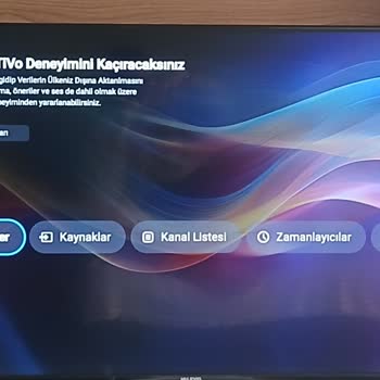 Yazılım Güncellemesi Sonrası Televizyon Sorunları