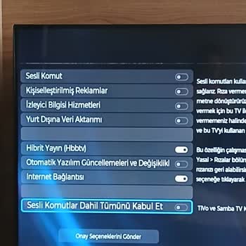 Yazılım Güncellemesi Sonrası Televizyon Sorunları
