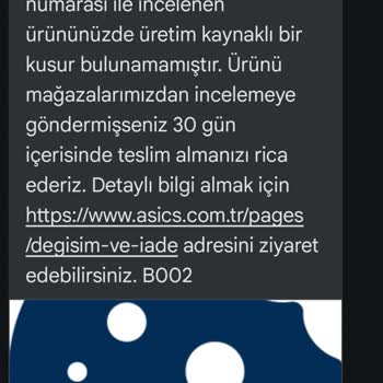 Su Geçiren Ayakkabı Ve Yetersiz Müşteri Hizmetleri
