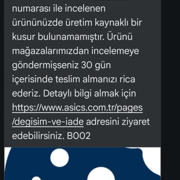 Su Geçiren Ayakkabı Ve Yetersiz Müşteri Hizmetleri