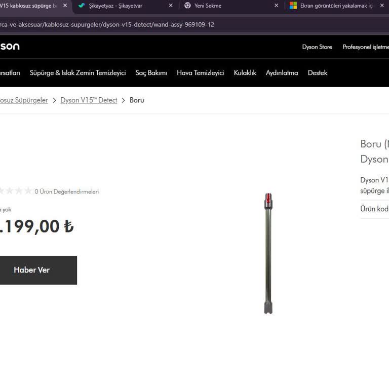 Dyson Yedek Parça Krizi: Acil Çözüm Bekliyoruz