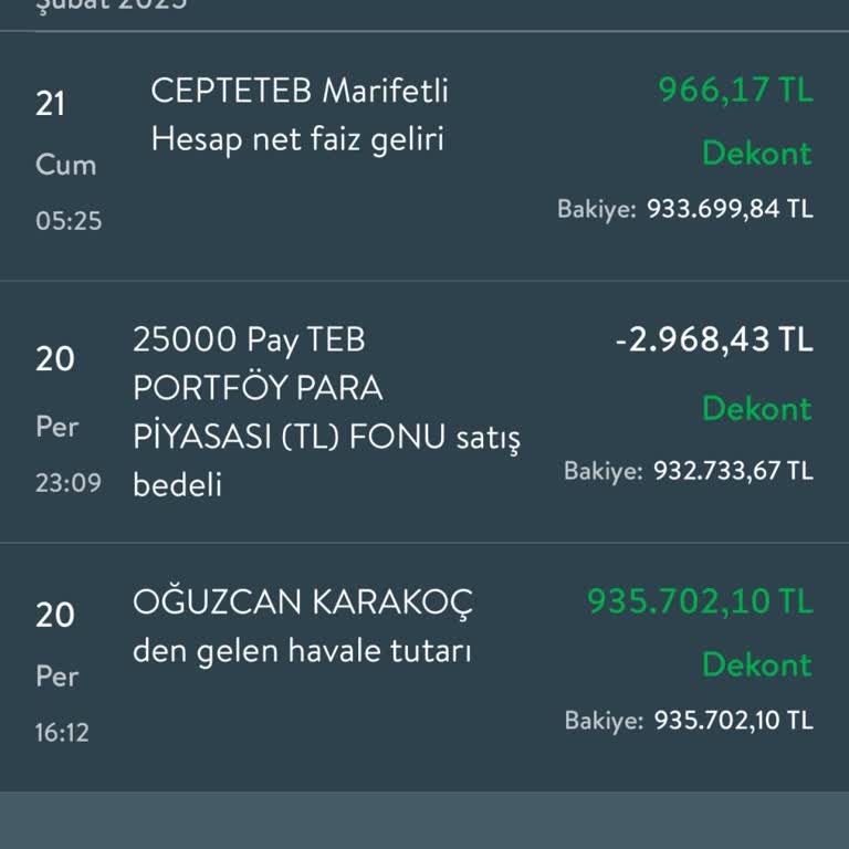 CepteTeb Hesabımdan Habersiz Kesinti: İade Talebi