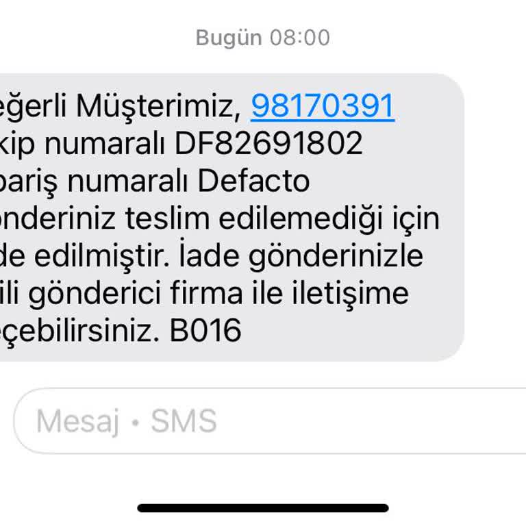 DeFacto'dan Aldığım Montun Kargo Çilesi