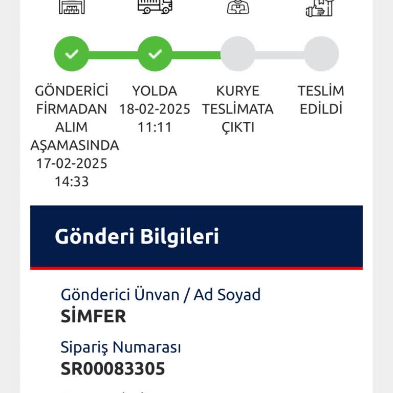 Kayıp Kargo Ve İletişim Sorunları