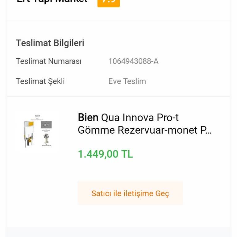 Koçtaş'tan Sipariş Edilen Ürünler Gönderilmiyor