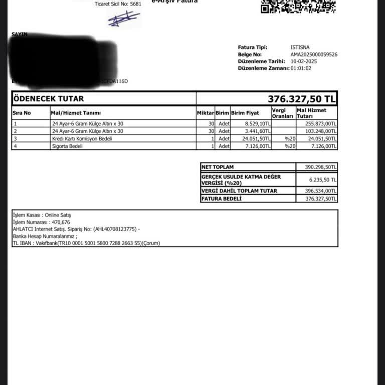 Ahlatçı Kuyumculuk'ta Güven Sorunu: Yanlış Fiyatlandırma Ve Ürün Teslimatı