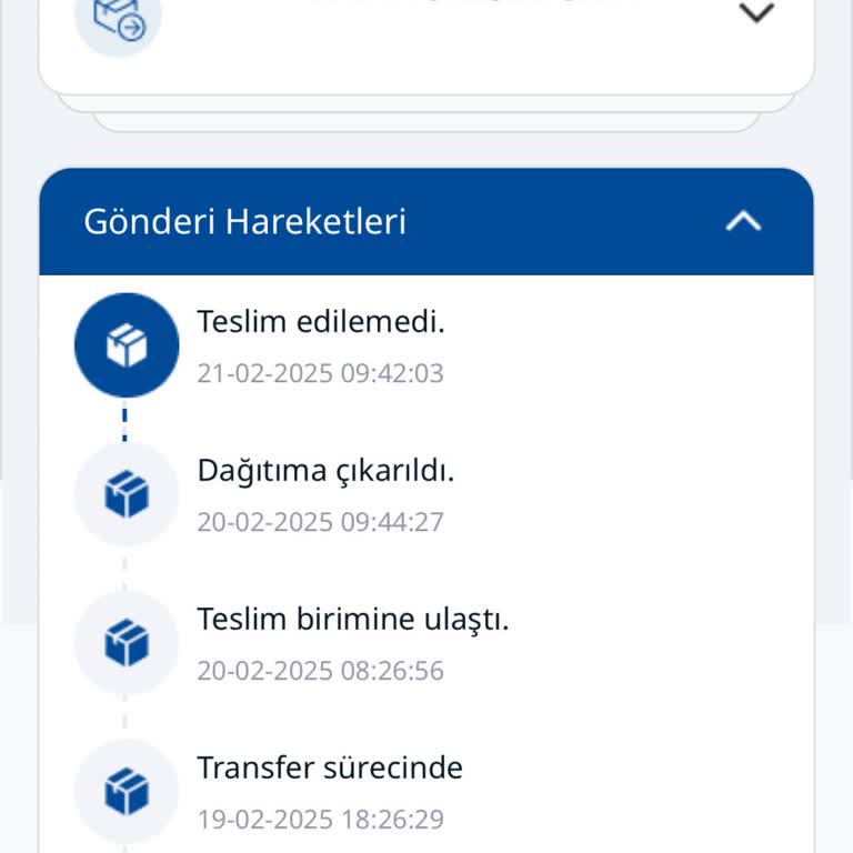 Yurtiçi Kargo Dağıtıma Çıkmış Gözüküyordu Teslim Edilemedi Oldu