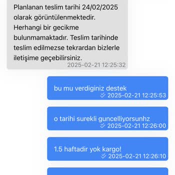 Teslimat Tarihi Sürekli Değişiyor Ve Kargo Şubede Bekliyor