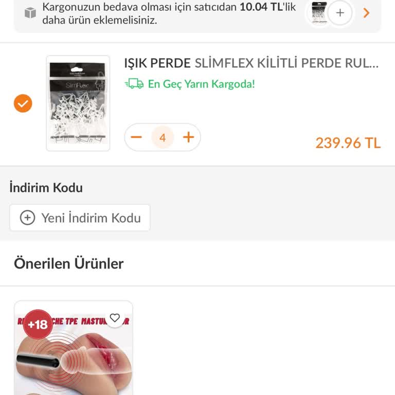 Trendyol'da Rahatsız Edici İçerik Sorunu