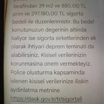 Yanlış DASK Poliçesi Ve Haksız Borçlandırma Mağduriyeti