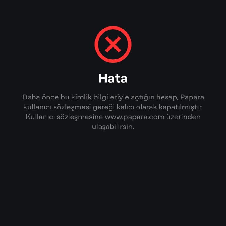 Papara Haksız Sabıkalı Muamelesi Ve İletişim Sorunu