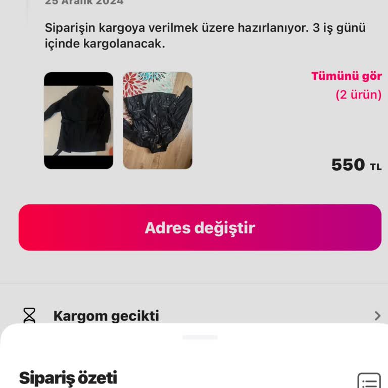 Sipariş İadesinde Sürekli Aksaklık