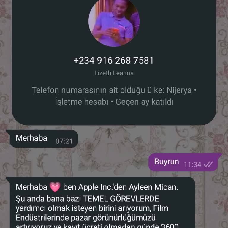 Nijerya'dan Gelen İstenmeyen Mesajla İlgili Güvenlik Endişesi