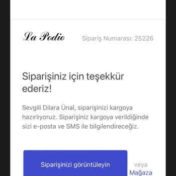 Sipariş Sonrası İletişim Sorunu Ve Ücret İadesi Talebi