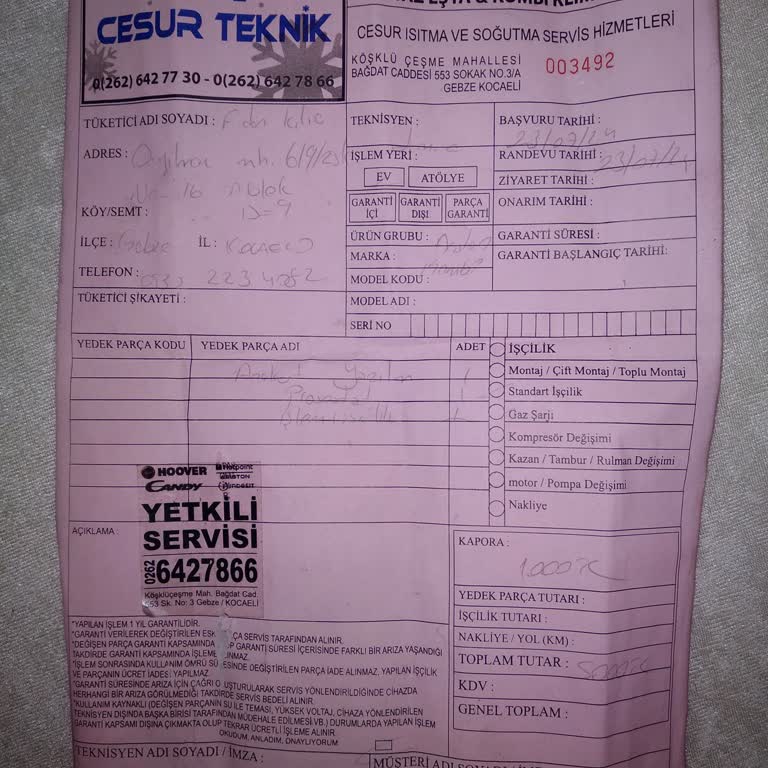 Yetkisiz Servis Mağduriyeti: Yanıltıcı Hizmet Ve Ekstra Ücret Talebi