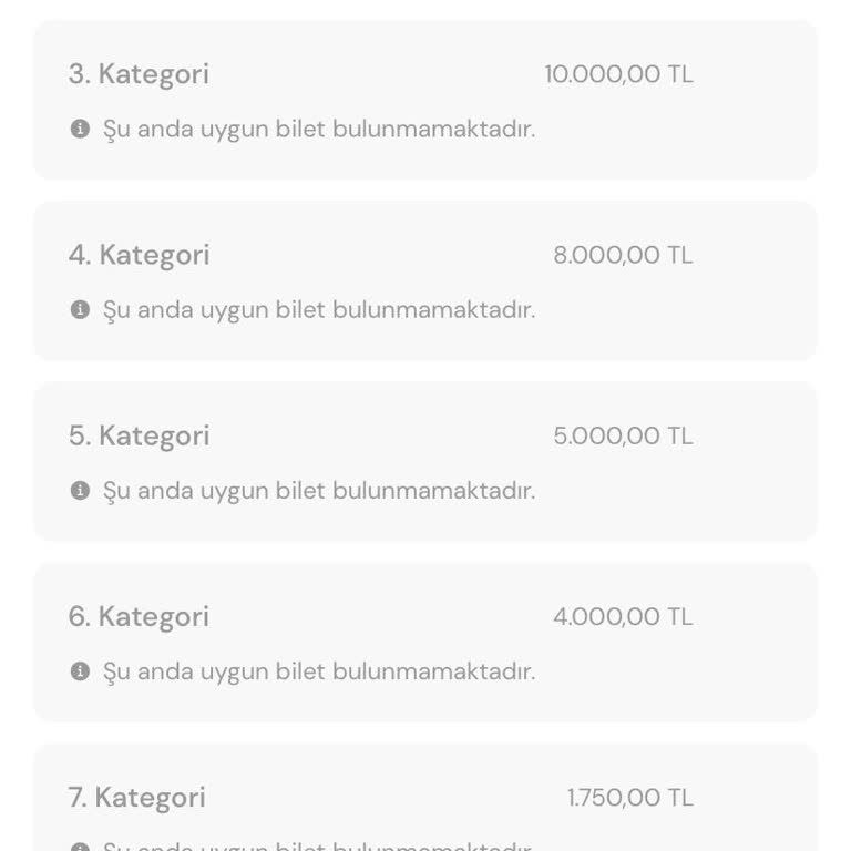 Öncelikli Bilet Hakkı Sorunu