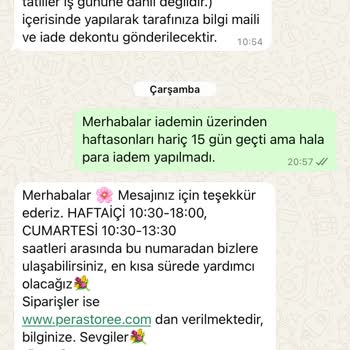 İade Sürecinde Aksaklık Ve İletişim Eksikliği
