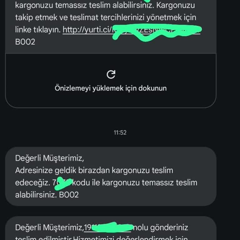 Yurtiçi Kargo Teslim Edilmeyen Kargo ve Yanlış Bilgilendirme