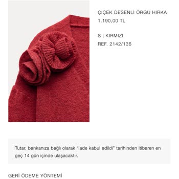 Zara İade Sürecinde Büyük Sorunlar