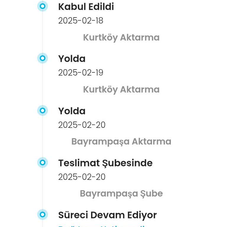 Kargo Teslimatında Sürekli Gecikme