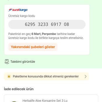 Hepsiburada İzmirbucam Satıcı Şikayeti