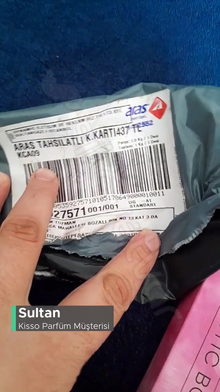 Kisso Parfüm Ürünün Bir Tanesi Yok, Bir Tanesi Kırık Çıktı! videonun kapak resmi