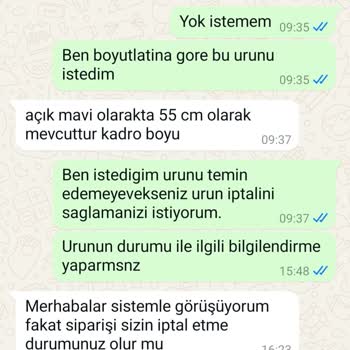 Pazarama'dan Aldığım Bisikletin Teslim Edilmemesi Ve İptal Sürecindeki Sorunlar