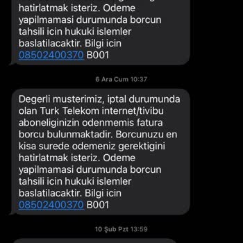 Türk Telekom'dan Fatura İadesi Beklerken Sessizlik