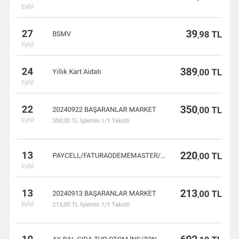 Haksız Kart Aidatı İadesi Talebi