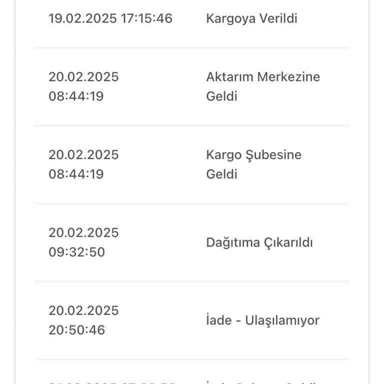 Zara Siparişim Teslim Edilmedi