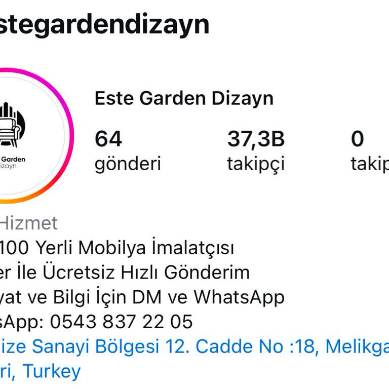@Estegardendizayn Paramızı Aldıktan Sonra Engelliyorlar