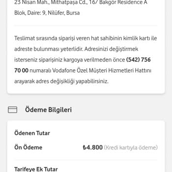 Vodafone Yanımda'da Yanıltıcı Cihaz Taksitleri Ve Açıklanamayan Farklar