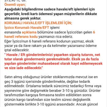 Teslim Edilmeyen Sipariş Ve İletişim Eksikliği