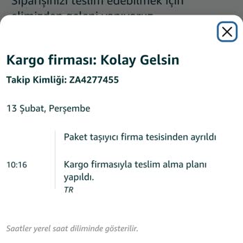 Sahte Kargo Numarasıyla Teslim Edilmeyen Ürün