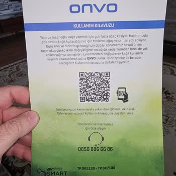 Onvo Televizyonunda Garanti Sorunu