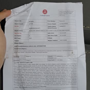 Roborock Süpürge Onarım Sorunu Ve Müşteri Hizmetleri İletişimsizliği