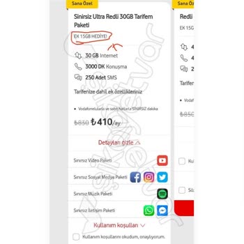 Vodafone'un Adaletsiz Fiyat Politikası