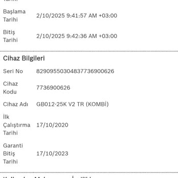 Buderus Kombi İle Yaşanan Hayal Kırıklığı